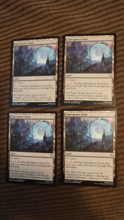 Magic: the Gathering / MtG Emergence Zone x4 War of the Spark - Image 1
