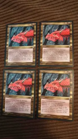 Magic: the Gathering / MtG Fire Covenant x4 Ice Age - Image 1