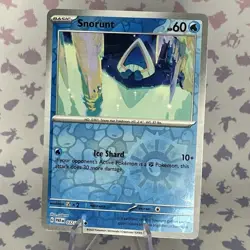 Snorunt - 37/182 - Reverse Holo - Pokemon Paradox Rift - NM - Image 1