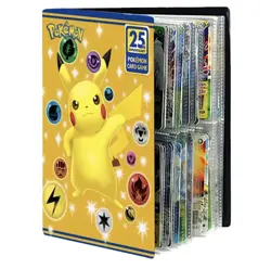 Pokemon Pikachu 4 Pocket Album 30 Pages Holds 240 Cards TCG Card Book Collection - Image 1