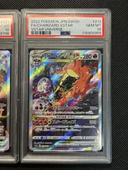 PSA10 Charizard VSTAR SAR Mewtwo VSTAR SAR Set Japanese Pokemon Cards - Image 3