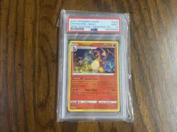 Pokemon PSA 9 2020 Charizard Vivid Voltage Cracked Ice Holo - Image 1