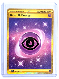 Basic Psychic Energy 207/165 Hyper Gold Rare Holo POKEMON TCG S&V 151 MEW NM/M - Image 3
