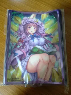YuGiOh Sleeve Patchouli Knowledge MTG 60 Count Unopened Trading Card - Image 1