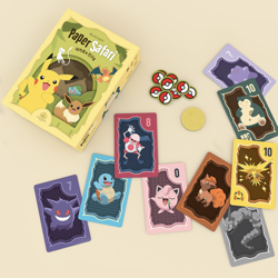 Pokemon Paper Safari Pikachu and Friends Board Card Game - Image 1