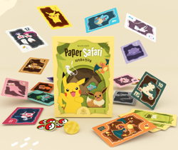 Pokemon Paper Safari Pikachu and Friends Board Card Game - Image 4