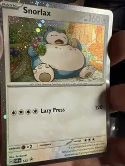 Snorlax SVP122 Cosmos Holo - S&V Promo Pokemon Card - NM - Image 2