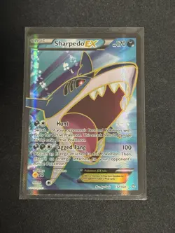 Sharpedo EX Full Art Holo Card 152/160 XY-Primal Clash LP/MP CONDITION - Image 1