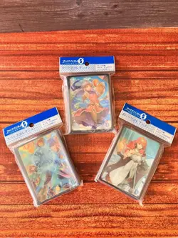 LOT 3 - Fire Emblem FE 0 Cipher Card Sleeve Collection Unopened G56497 - Image 1