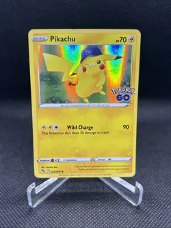 Pokemon TCG Pikachu Wild Charge Card 028/078 - Pokemon GO Edition - Image 2