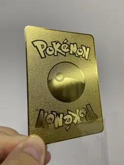 Charizard hp160 Van Gogh Gold Metal Pokemon Card-Collectible Gift Display！HOT! - Image 2