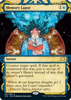MTG Foil - Memory Lapse - 16 / NM / English - Image 1