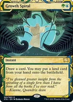 MTG Foil - Growth Spiral - 61 / NM / English - Image 1