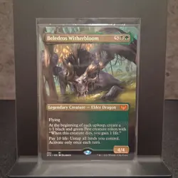 MTG Beledros Witherbloom (Borderless) Strixhaven: School of Mages Regular - Image 1