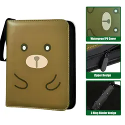 Trading Card Binder 4 Pocket，Fits 400 TCG MTG Cards with 50 Removable Sleeves... - Image 5