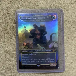 MTG Magic The Gathering Godzilla FOIL lot x 4 SpaceGodzilla, Rodan, Biollante ￼ - Image 2