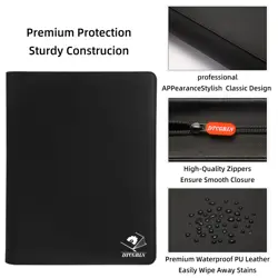 Premium Trading Card Binder for PKM TCG MTG Cards,Holds 1000+ Cards,16 -Pocke... - Image 4