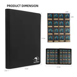 Premium Trading Card Binder for PKM TCG MTG Cards,Holds 1000+ Cards,16 -Pocke... - Image 5