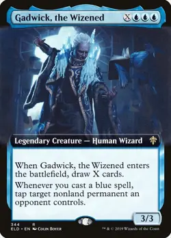 MTG Foil - Gadwick, the Wizened (Extended Art) - 344 / NM / English - Image 1