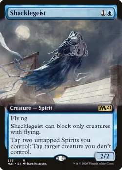 MTG Foil - Shacklegeist (Extended Art) - 353 / NM / English - Image 1