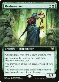 MTG Foil - Realmwalker - 399 / NM / English - Image 1