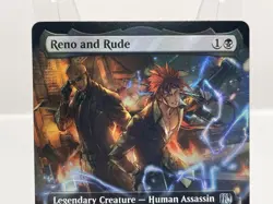 MTG Reno and Rude FOIL English Extended Art Final Fantasy Gift Bundle - Image 2