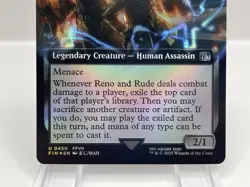 MTG Reno and Rude FOIL English Extended Art Final Fantasy Gift Bundle - Image 3