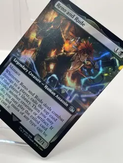 MTG Reno and Rude FOIL English Extended Art Final Fantasy Gift Bundle - Image 4