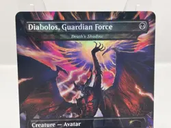 MTG Diabolos Guardian Force FOIL English Final Fantasy Store Championship - Image 2