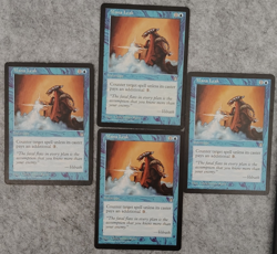 Mana Leak - Stronghold X4 Playset - Magic the Gathering MTG - MP - Image 1