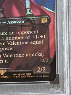 MTG Vincent Valentine Surge Foil PSA 10 English Borderless Final Fantasy - Image 5