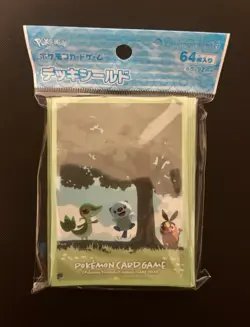 Snivy & Tepig & Oshawott 64 Sleeves Japanese Pokemon Center Exclusive Sealed New - Image 1