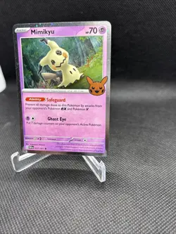 Mimikyu - (Cosmos Holo) 037/091 Trick or Trade 2024 Holo Pokemon - Image 3