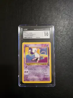 2000 POKEMON PROMO BLACK STAR POKEMON LEAGUE #8 MEW PSA 10 - Image 1