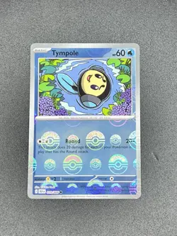 Tympole 19/86 Poke Ball Reverse Holo S&V Black Bolt Pokemon TCG NM/M - Image 1