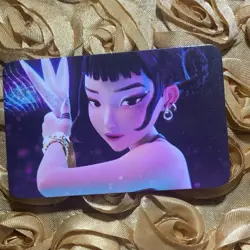 Zoey KPOP DEMON HUNTERS STAR Goddess Anime Holo ACG Card Sweet Angel - Image 1