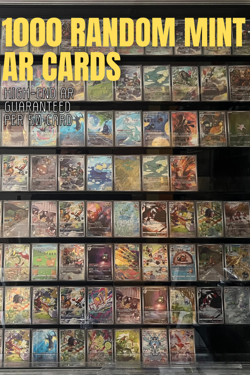 [1000x] Japanese Pokemon AR Card Lot - Mint Only - Image 1