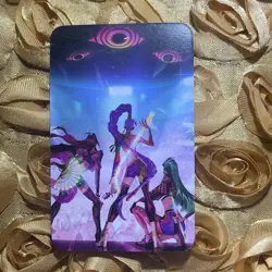 Zoey KPOP DEMON HUNTERS STAR Goddess Anime Holo ACG Card Manga - Image 2