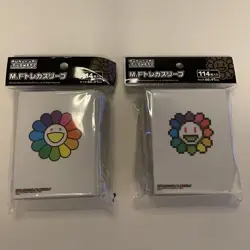 Takashi Murakami M.F Trading Card Sleeve 108 Flower 114 Count Limited - Image 1