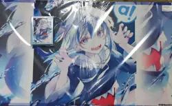 Hololive Trading Card Sleeve Set Playmat Regular Size 60 Sleeves - Image 1