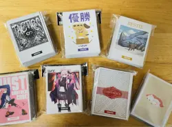 GRATS Trading Card Sleeve Set 7 Unused Used Condition amii - Image 1