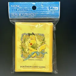 Pokemon Pikachu 6 Card Set Deck Sleeves Official Pokemon Center - Image 3