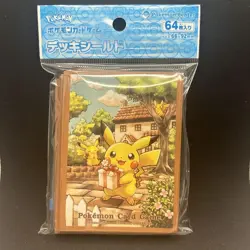 Pokemon Pikachu 6 Card Set Deck Sleeves Official Pokemon Center - Image 4