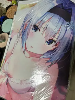 KonoSuba Playmat Kazuma Unopened Used Trading Card - Image 1