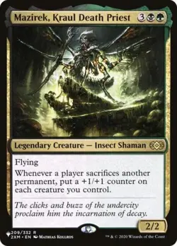 Mazirek, Kraul Death Priest - Near Mint MTG The List - Image 1