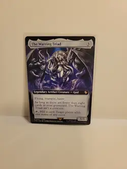 The Warring Triad R MTG Commander: Final Fantasy M/NM, English In Hand - Image 1