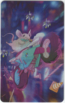 1x Sparkly Rat Token by Johannes Voss MTG Near Mint - Image 2
