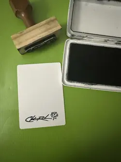 MTG Green Mana Battery Artist Proof From The Family Of Christopher Rush - Image 3