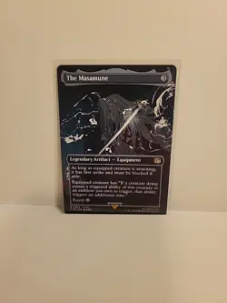 MTG - The Masamune - Borderless Rare #353 - Final Fantasy NM - Image 1