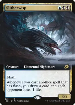 MTG Foil - Slitherwisp (Extended Art) - 345 / NM / English - Image 1